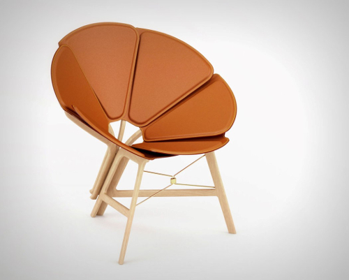 La Revue du Design » Blog Archive » Chaise pliante Concertina par Raw-Edges